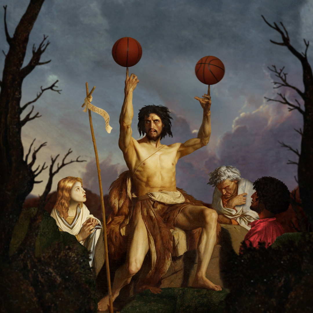St. John the Babtist Spinning a Ball in the Wilderness (vol. 4)