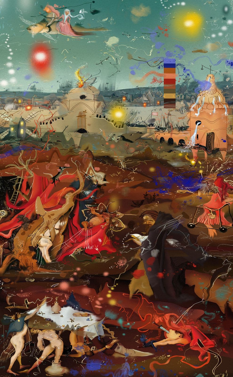 Temptation of St. Anthony Deconstruction