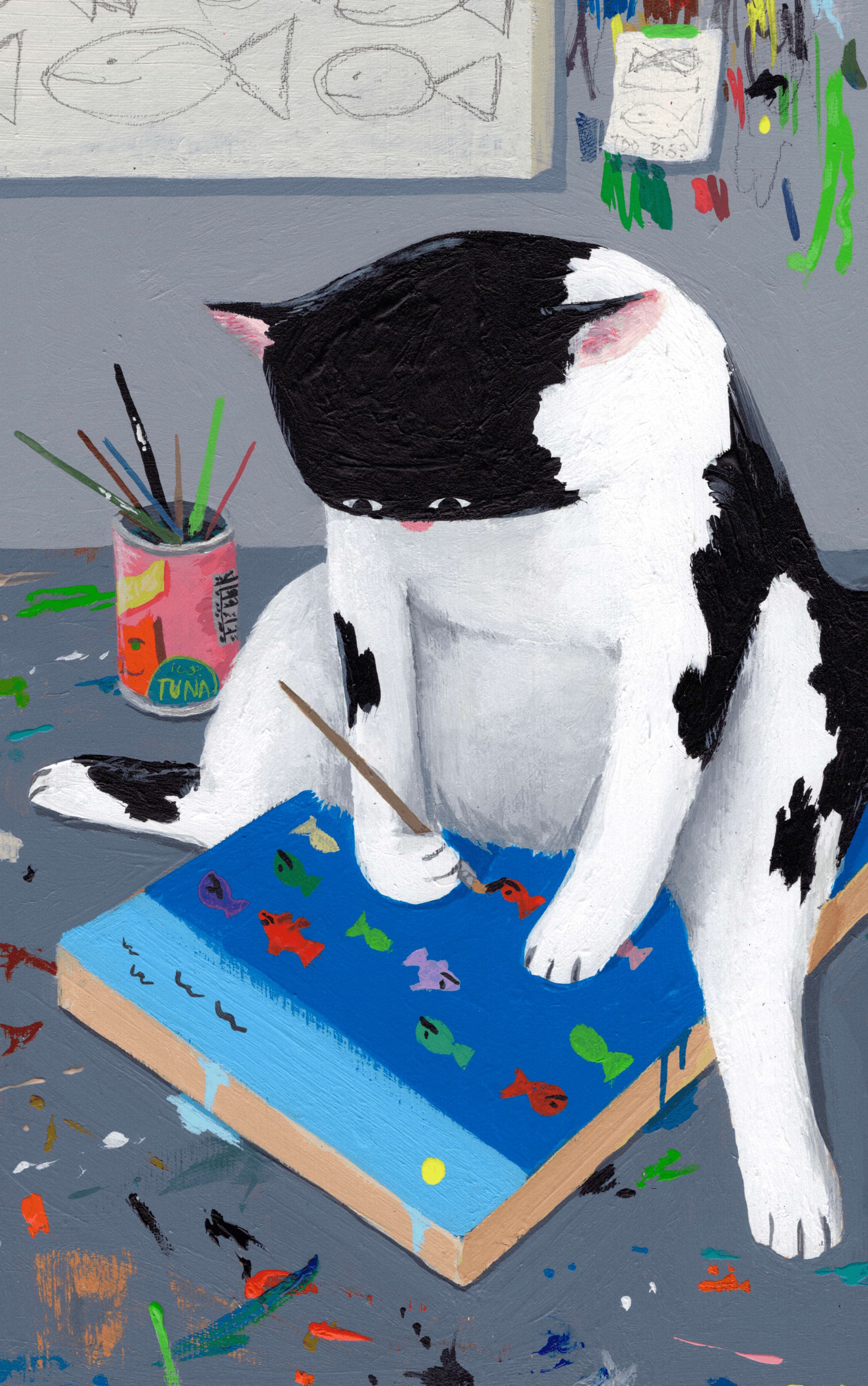 The Artist in His Studio