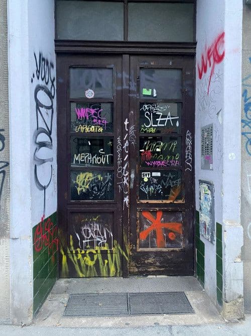 The doors just danced