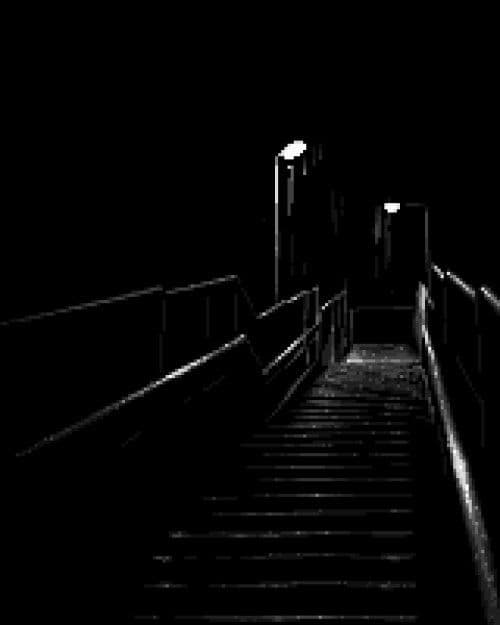 Night stairs