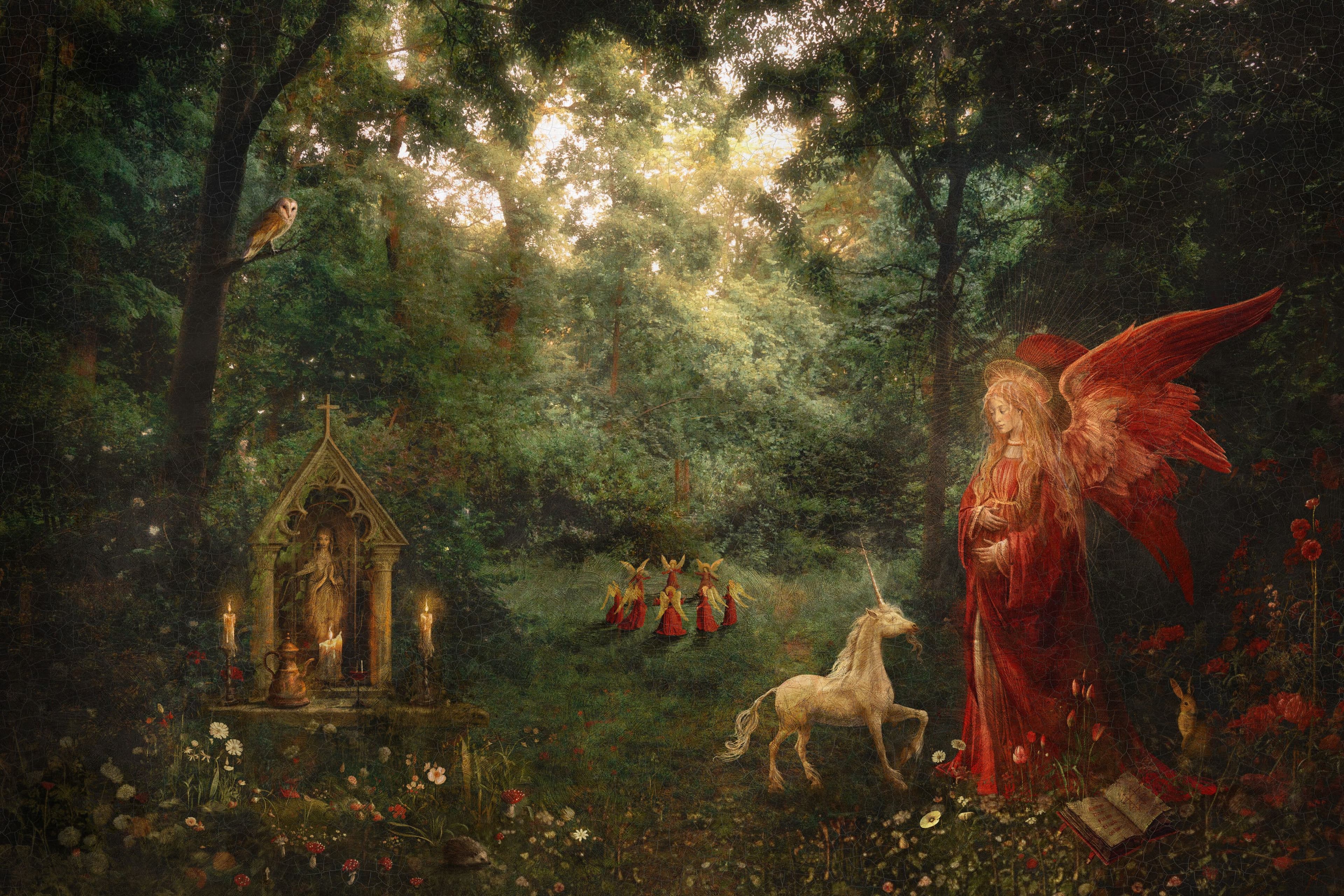 Angelorum Gaudium (Collaboration with Samantha Cavet)